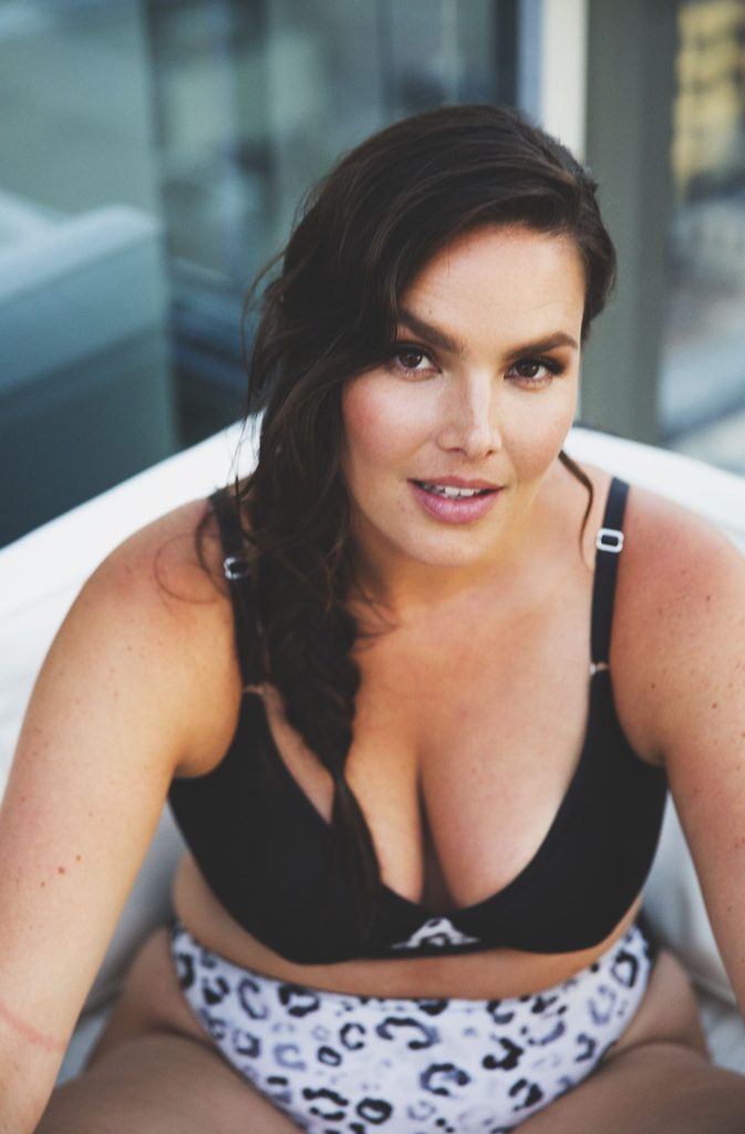 Candice Huffine Plus-size model 