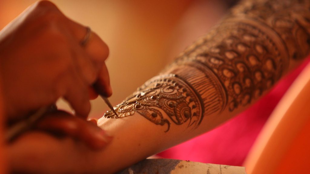 bridal mehndi design