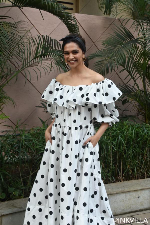 Deepika padukone polka dress 