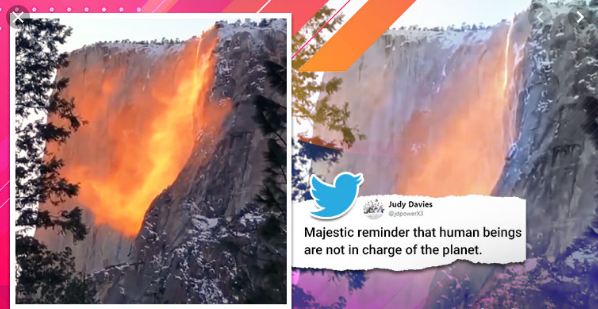 viral Firefall video of callifornia