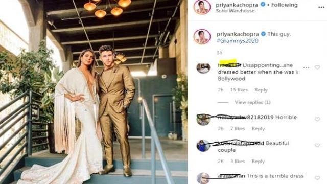FANS ARE TROLLING PRIYANKA CHOPRA ON HER DRESS