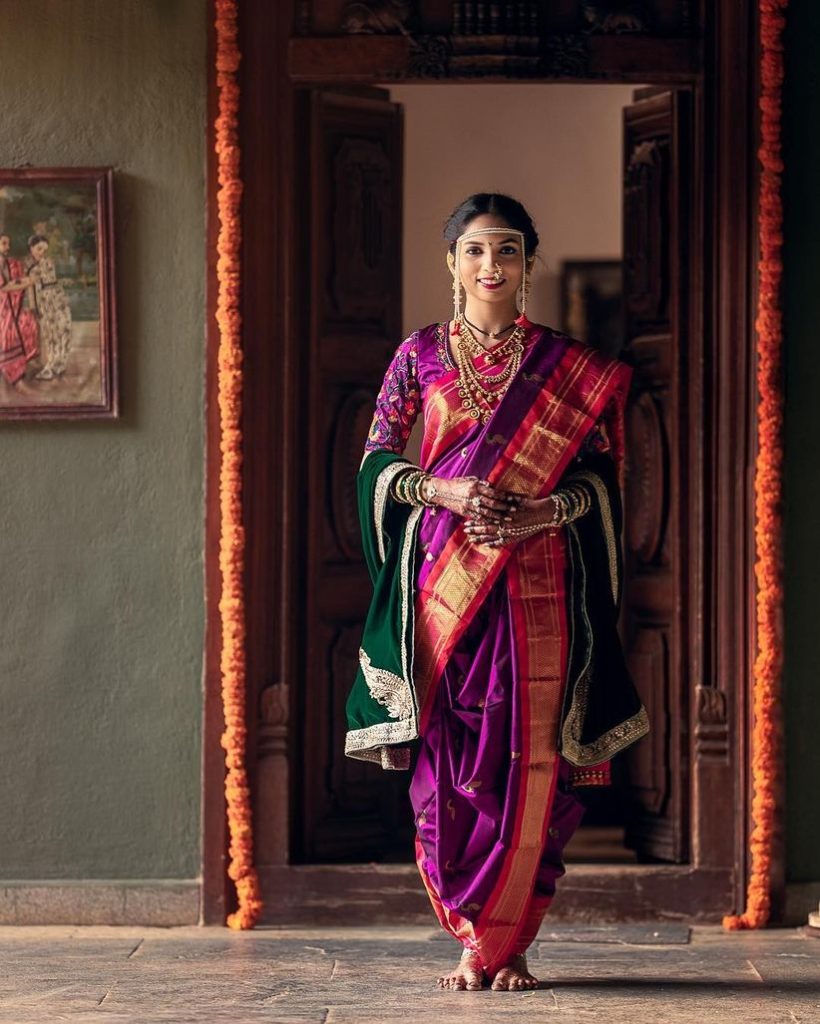 Maharashtrian Indian bride