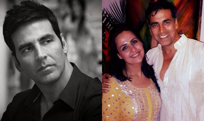 Akshay Kumar with Sister Alka Bhatia