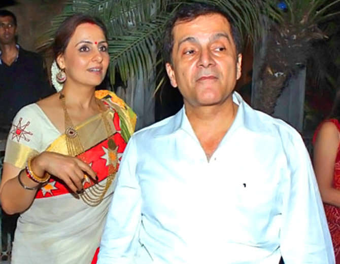 Alkha Bhati with Husband Surender Hiranandani