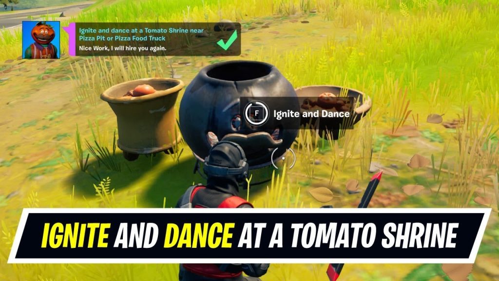 Ignite and dance at a tomato shrine