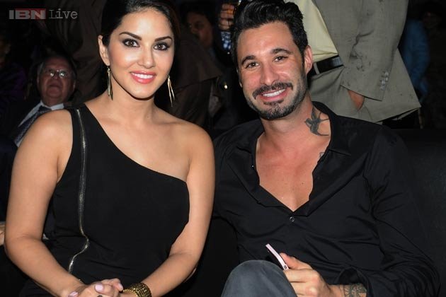 Daniel Weber and Sunny Leone