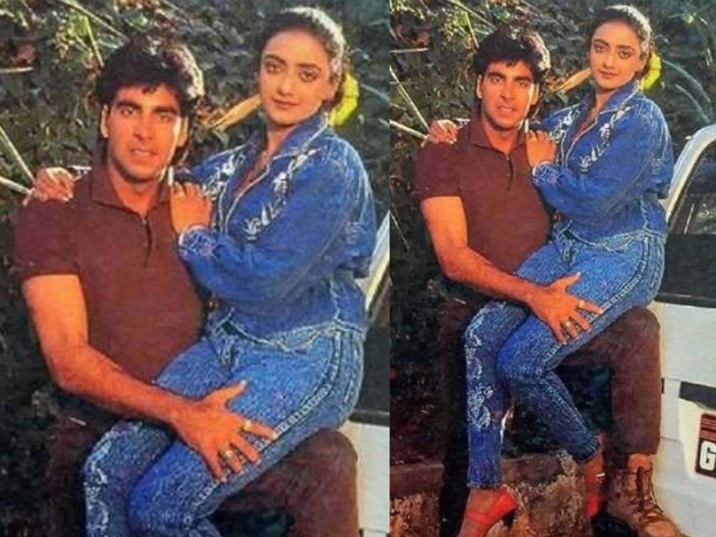 Akshay kumar first heroine