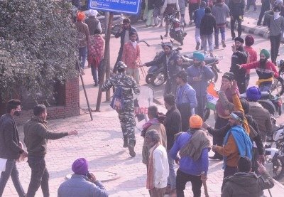 Riots by farmers on 26th January 2021