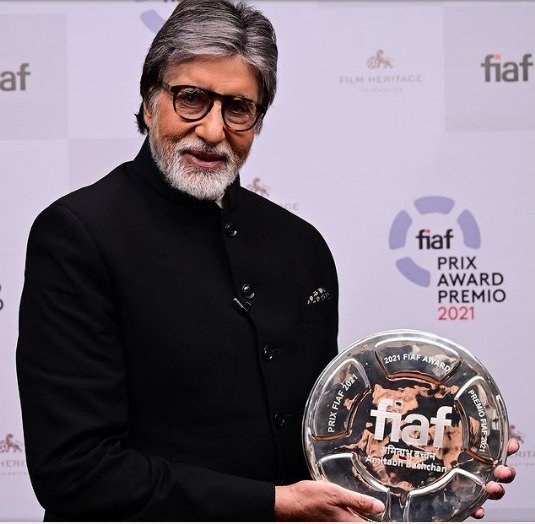 Amitabh Bachchan won FIAF award