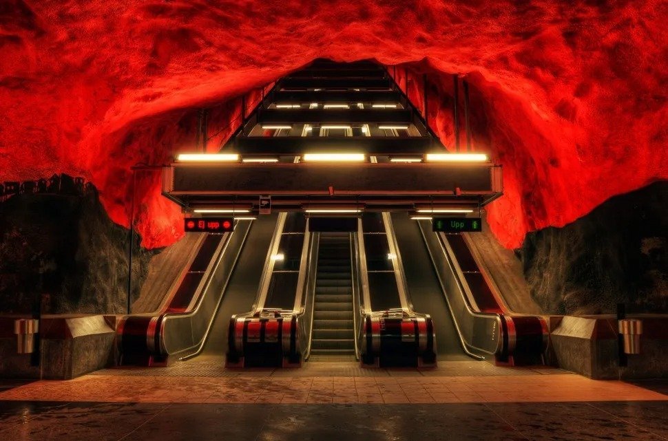 Solna station Stockholm