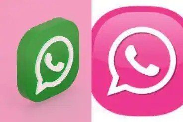 WhatsApp pink