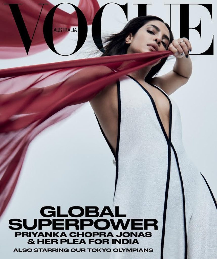 Priyanka Chopra latest Vogue Australia photoshoot