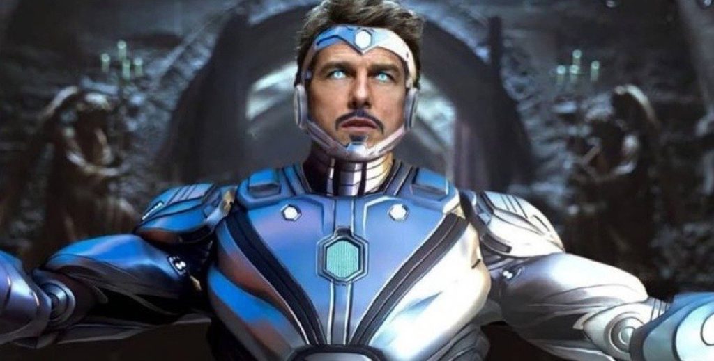 Tom cruise as iron man