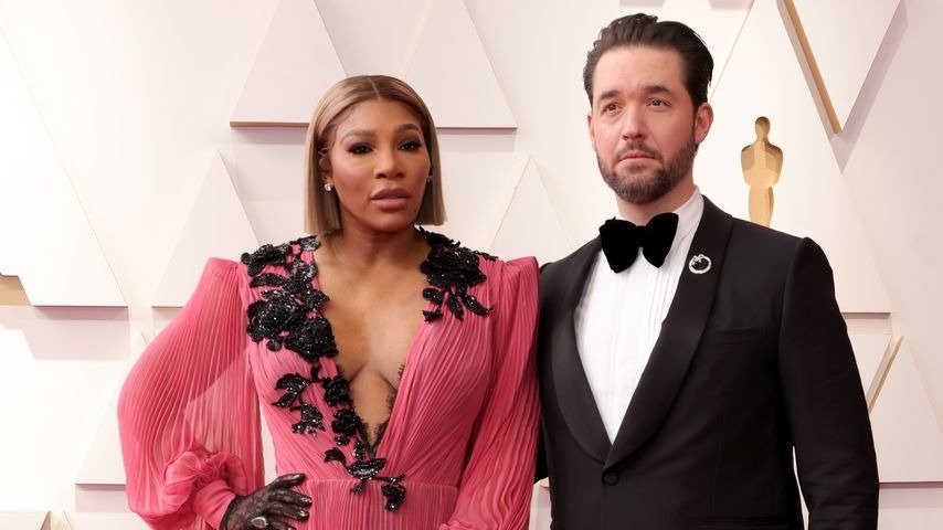 Serena Williams and Alexis Ohanian