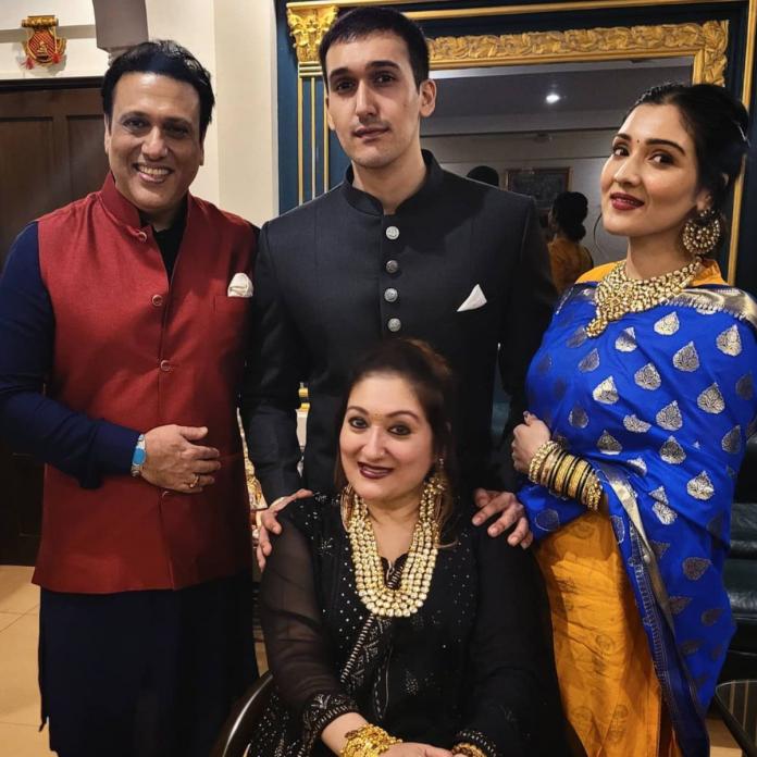 Govinda And Sunita Ahuja children