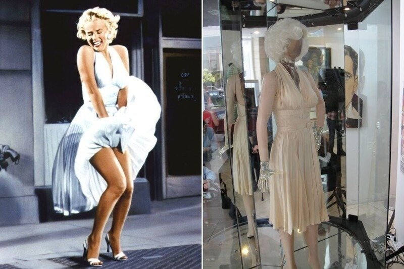 Marilyn Monroe's white flying dress
