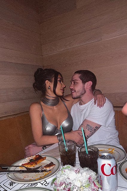 Kim Kardashian and Pete Davidson