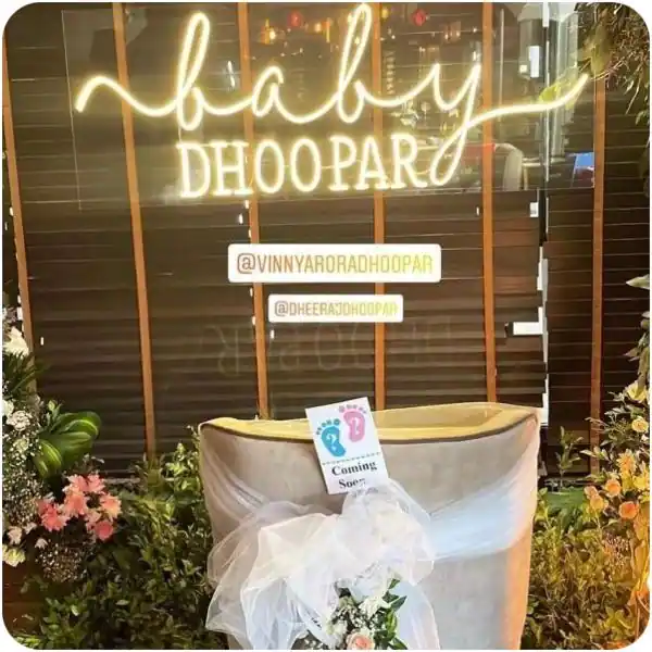 Dheeraj Dhoopar's And Vinny Arora's Baby Shower Party