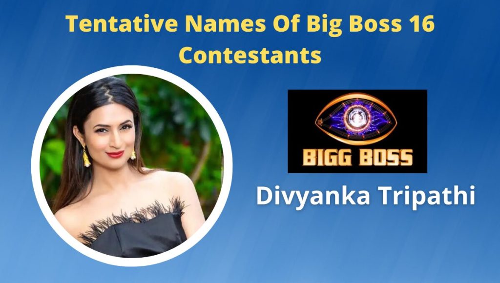 Divyanka tripathi bigg boss 16