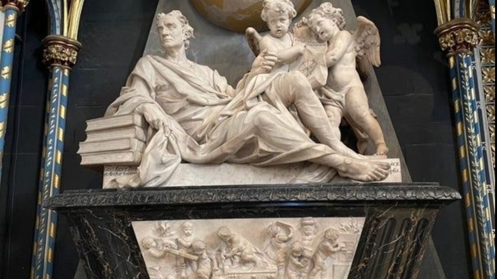 Grave of Isaac Newton