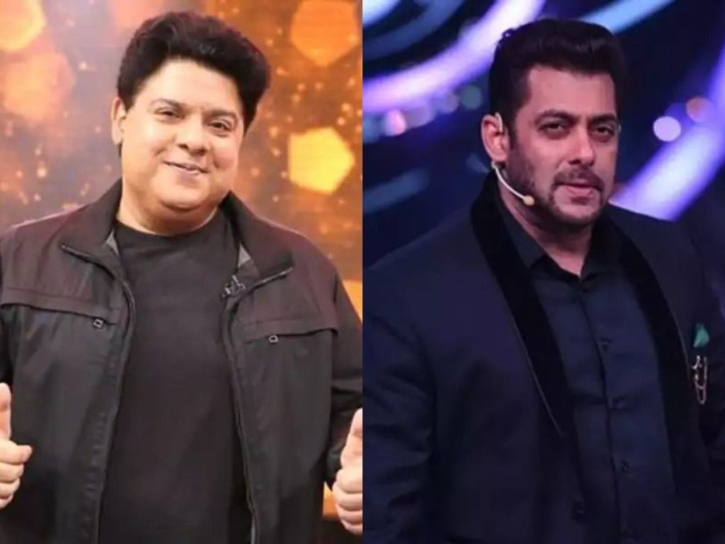 Sajid  Khan and Salman Khan