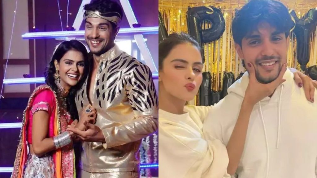 Priyanka and Ankit Gupta celebrating birthday together