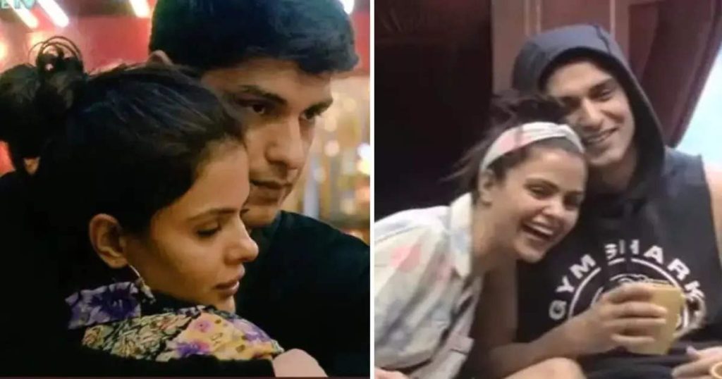 Priyanka Chahar Choudhary and Ankit Gupta  inside big boss house