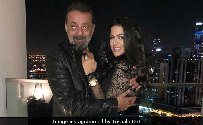 Sanjay Dutt With Her Daughter Trishala