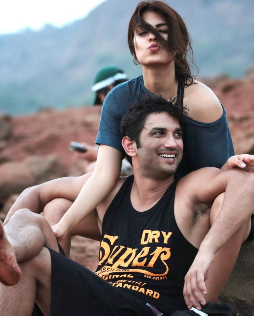 Sushant Singh Rajput and Rhea Chakraborty