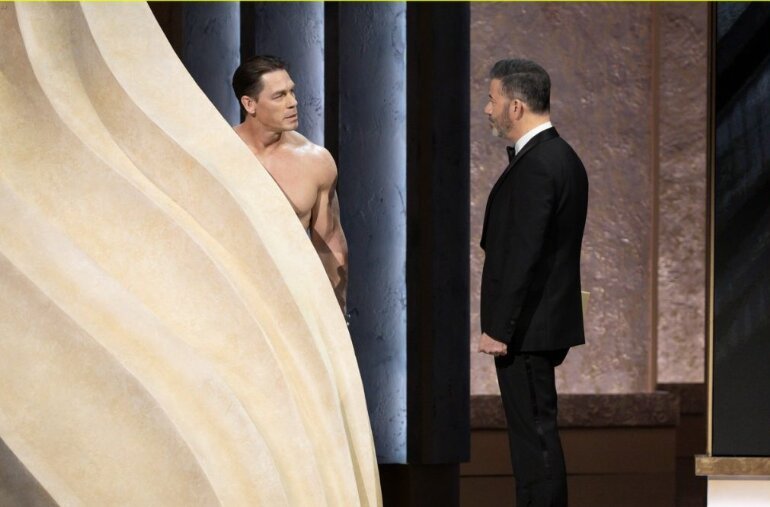 John Cena backstage photos