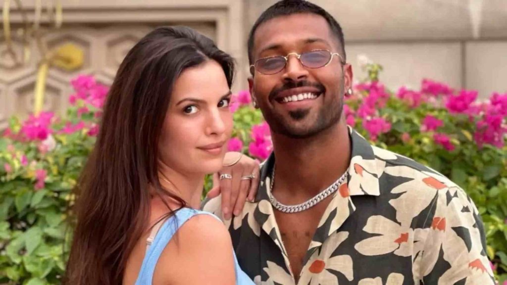 Hardik Pandya and Natasa Stankovic
