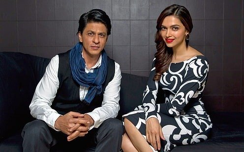 Deepika Padukone and Shah Rukh Khan