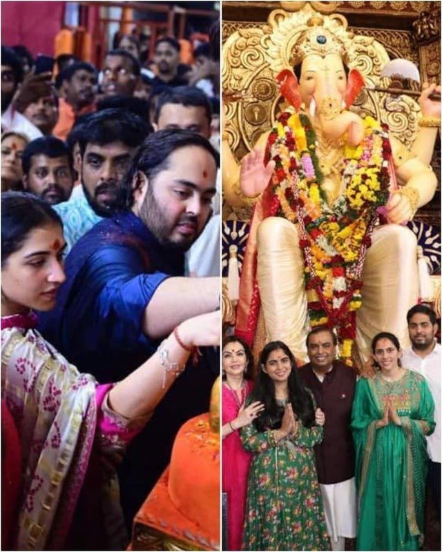 Anant Ambani Donated 20-Kg Gold Crown 