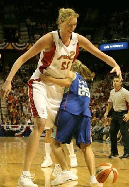 Margo Dydek tallest girl in the world