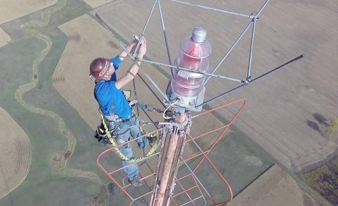 Communications-Tower Climbing job
