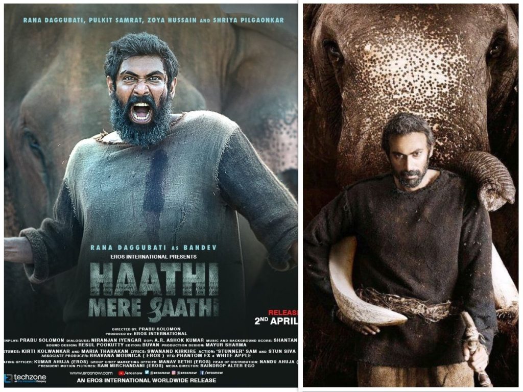 Haathi mere Saathi poster Rana Dugubatti