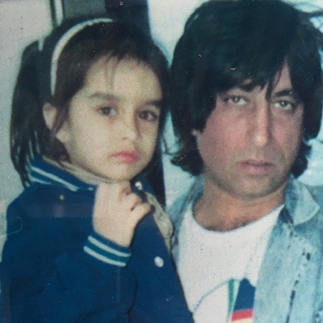 Shakti Kapoor with Shraddha Kapoor