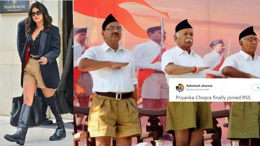 Priyanka Chopra Hilariously Trolled For Her ‘Khaki’ Shorts