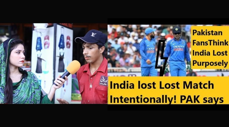‘Match Was Fixed’ Pakistan People Reaction on India Losing World Cup Match to England