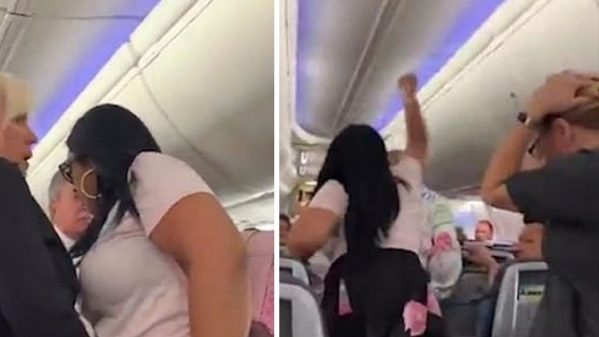 Woman Smashed LAPTOP Onto Her Boyfriend’s Head After he Looked at Another Woman on Plane