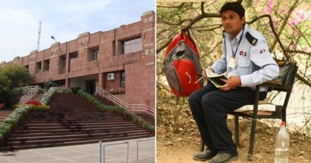 A Security Guard at JNU Cracks Its Entrance Exam And Now Will Enroll as a Student
