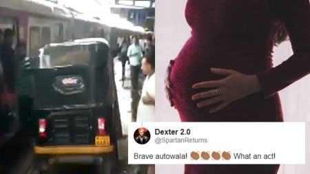 Mumbai Auto-Driver Drives Auto On Platform To Take Pregnant Woman To Hospital