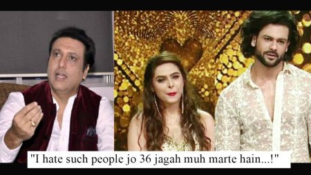 Govinda Made a Shocking Comment on Nach Baliye 9 Contestants And Ex Couple Madhurima And Vishal