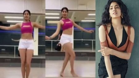 Janhvi Kapoor’s Hottest Belly Dance on ‘Akh Lad Jaave’ is Getting Viral