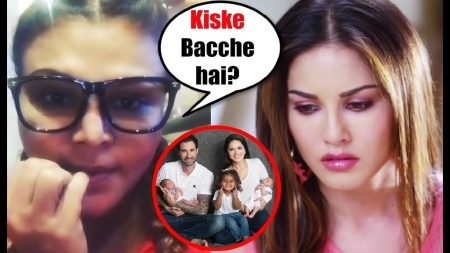 ‘Kiske Bacche Hain’ Rakhi Sawant Makes Fun Of Sunny Leone’s Surrogacy Twins