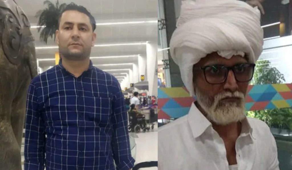 Young Man Fakes Senior Citizen Look, Put on Beard And Arrived on a Wheelchair at Airport