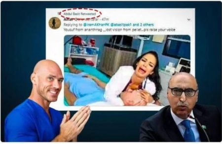 Pakistani High Commissioner Abdul Basit Calls Pornstar Johnny Sins a Kashmiri Pellet Gun Victim, His Reply is Hilarious!
