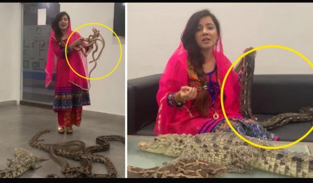 Pakistani Singer Rabi Pirzada Threatens Indian PM Narendra Modi Says ‘I Will Let My Snakes Bite Him’