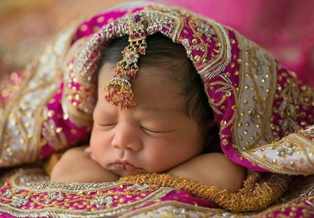 These babies all dressed up for Indian Weddings will make your day! Let us unveil cuteness!