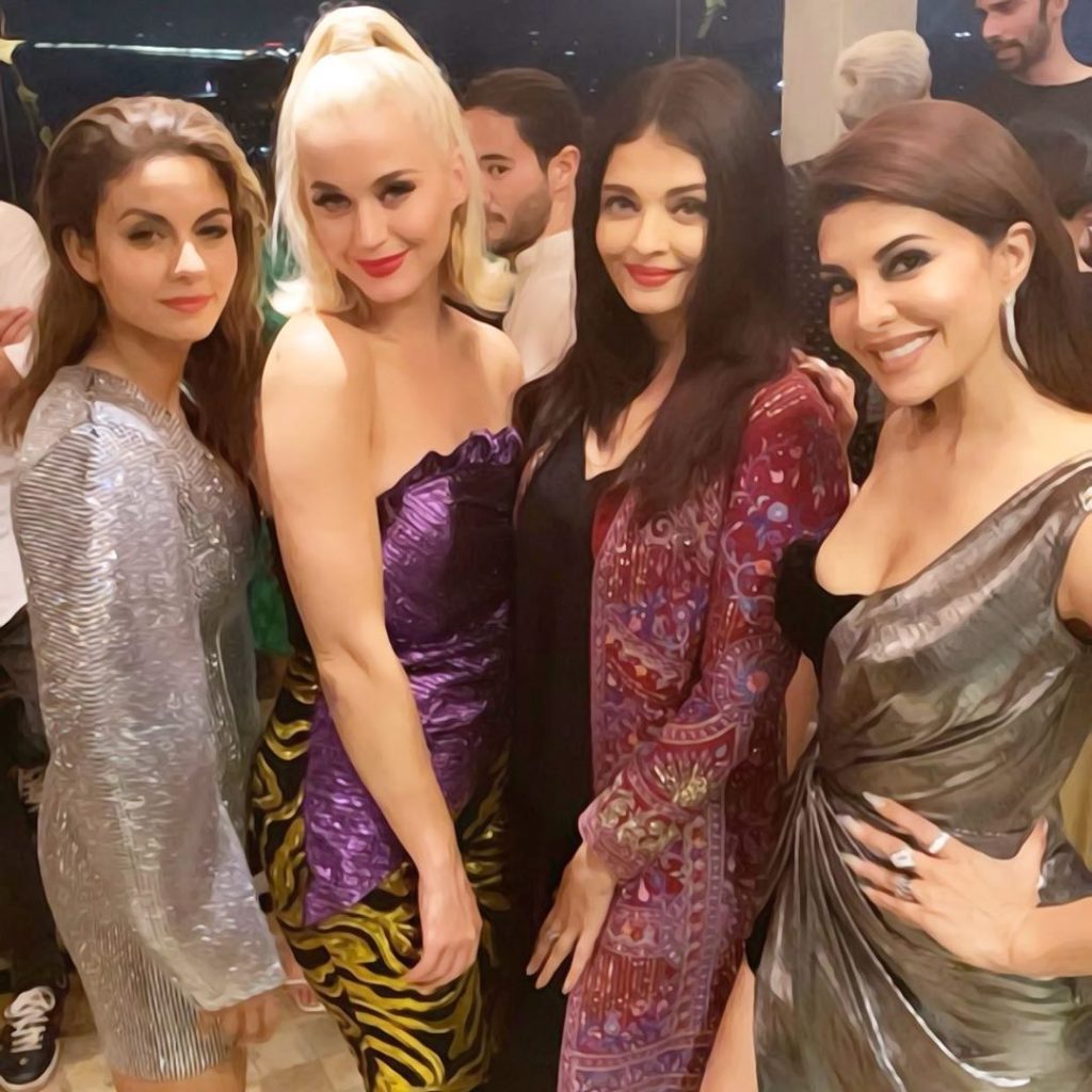 Katy Perry Gets A Welcome Party From The Director Karan Johar